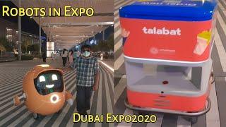 Robots| Robot Opti | Talabat Robot Food Delivery | Robot in Dubai Expo 2020 |  Talabat | Robot |