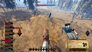 Heavy Warhorse fighting in Instance Battle Life is Feudal