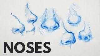 How to Draw Noses // My Tips and Tricks!