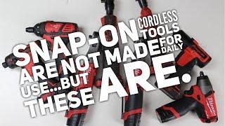 Snap-on Cordless Tools Are Not Made For Daily Use...But These Are.