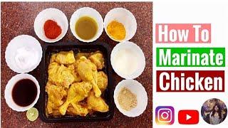 How To Marinate Chicken | Chicken Marination Process| Chefeza