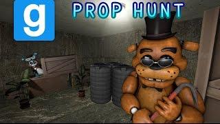 PROPS ON THE RUN! || Garry's Mod Prop Hunt (feat. BearAnima) || Funny Moments!