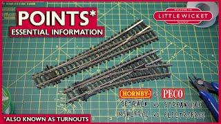 Points - Essential Information (Incl. Wiring Electrofrog Points)