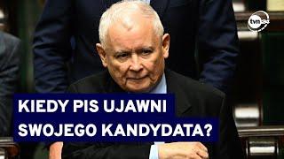 Kto będzie kandydatem na prezydenta w PiSie? Kaczyński o trzech nazwiskach