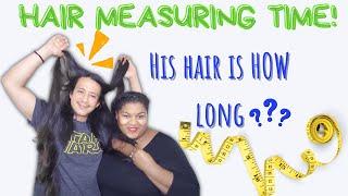 Hair Measuring Time!