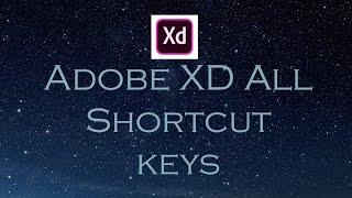 Adobe XD All Shortcut Keys