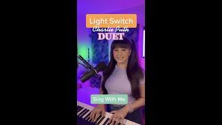 Light Switch - Charlie Puth - Duet Lights by GODOX #lightswitch #charlieputh #singingduet #godox