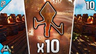 10 *RED* ARK crates for 10 ARK episodes! | Let's Play ARK Survival Ascended Ep.10