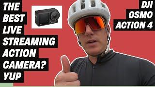 The DJI Osmo Action 4 is the BEST action camera for livestreaming