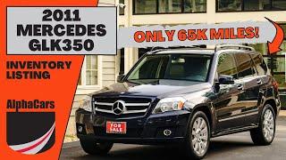 2011 Mercedes GLK350 4Matic | P1 Package & Only One Owner!