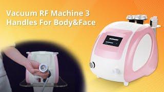 MS-1391How to Install/Use Vacuum RF Body&Face Slimming Machine