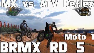 MX vs ATV Reflex BRMX RD5 Trindade Moto 1 - Battle to the End!