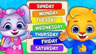 Days of the Week Song | Kids Learn Days of The Week | Lucas and Friends Songs by RV AppStudios