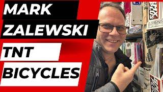 Mark zalewski from tnt bicycles walks though the bmx museum