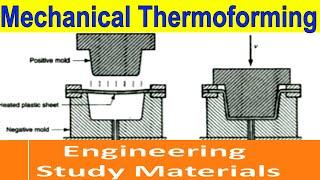 Mechanical Thermoforming Process | Forming Process | ENGINEERING STUDY MATERIALS