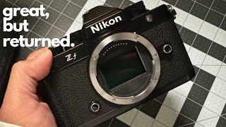 One month with the Nikon Zf and why I returned it