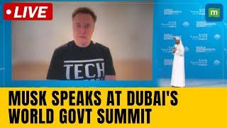 Live Elon Musk Live At The Dubai World Governments Summit 2025 | Dubai World Summit Live Day 1 |N18G