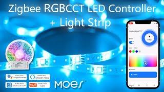 RGB+CCT LED controller + LED strip - Unboxing, #SmartLightStrips #DIYLightStrips #ZigBeeLightStrips
