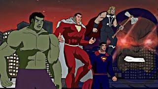 Avengers League||Final Battle||Superman, Thor, Hulk, Shazam||Crossover|| @bnranimation