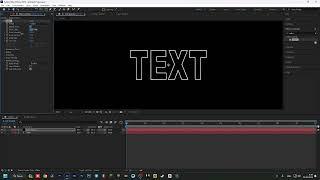 Туториал как сделать огненный текст в After Effects #aftereffects