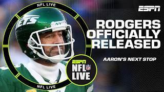 Aaron Rodgers OFFICIALLY RELEASED ️ Will he join the Pittsburgh Steelers?! | NFL Live