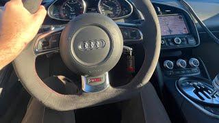 Audi R8 V10 Manual - POV Drive | Epic Downshifts & Pure Exhaust Symphony 