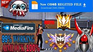 OB45 | Auto headshot config file free fire aimbot+aimlock | Antiban Panel New Update