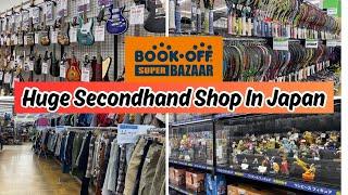 Book-Off Super BAZAAR | Huge Secondhand Shop in Japan - Thrifting In Japan