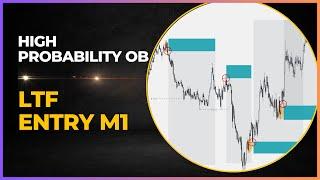 LTF Entries Execution M1  |  TRADING HUB 3.O 