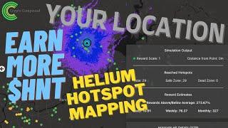 Simulate $HNT Helium Mining in YOUR exact Hotspot Location! All-In-One Amazing Tool!