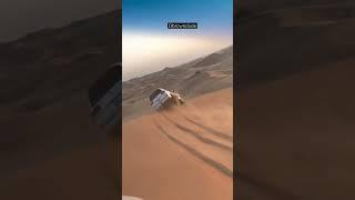 Dubai desert safari Dangerous driving skill you can’t believe #ibrowndude #shorts #reels #viral #fyp