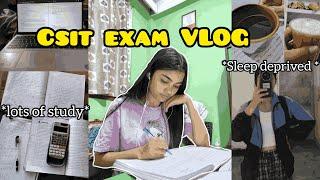 B. Sc. CSIT EXAM WEEK *real*~ back to back exams, sleep deprived, failing?