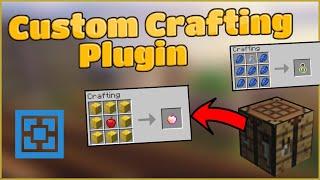 Custom Crafting Plugin | Custom Crafting Recipe Plugin | Aiernos Server | CraftEnhance Plugin | KS