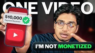 How I made $10,000 with ONE Youtube Video (Im NOT monetized)