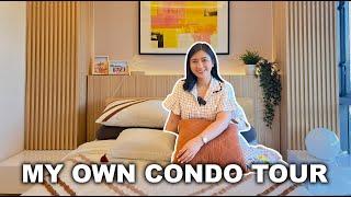 26sqm Studio Condo Unit | Modern Scandinavian inspired condo in Mckinley Hill | Condo Tour