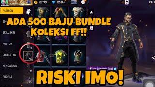 BONGKAR KOLEKSI BAJU BUNDLE RISKI IMO!!!