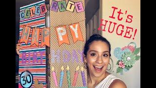 How to make a Giant Birthday card