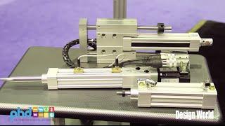 A look at electric actuators and linear slides from PHD at PackExpo