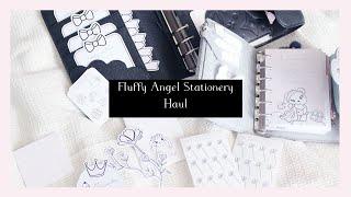 Fluffy Angel Stationery Haul | Ana Jolene Printables