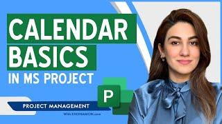 How do I create a project calendar in MS Project? (Basics) #msp #microsoftproject