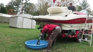 Easy Boat Winterize