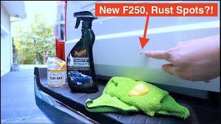 How to remove Rail Dust (Rust specs in paint) Easy DIY