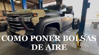 Como instalar bolsas de aire en tu camioneta.