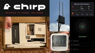 New Telecommunications DePIN! CHIRP - Setup & Unboxing Blackbird Miner and Tracker App FREE Airdrop!