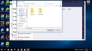 How to transfer and export files from PC to BlueStacks 5