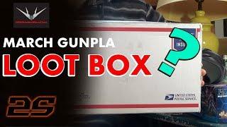 Opening a Gunpla MYSTERY BOX! | March 2018 USA Gundam Store Membership Box