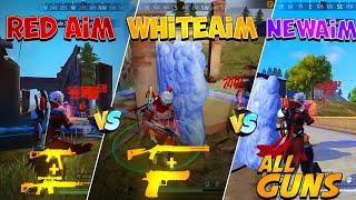 red aim vs white aim which is best for easy & more headshots