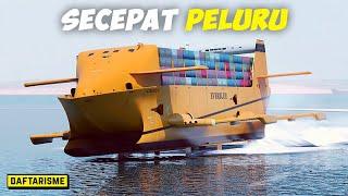 Secepat Peluru! 10 Kapal Laut Tercepat di Dunia Dengan Ukuran Besar, Saking Cepatnya jet Lewat!