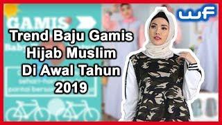 Tren Model Baju Gamis Hijab Muslim Terbaru Awal 2019