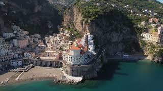 Atrani on Amalfi Coast in Italy 2022